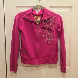 Vintage O'Neill zip up sweatshirt, size S